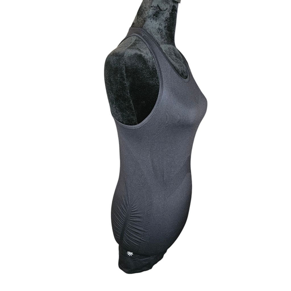 Athleta Small Black Finish Fast Racerback Tank Top - Picture 3 of 8